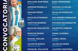 阿根廷3月名单：梅西+劳塔罗领衔，蒙扎鲜肉首获召